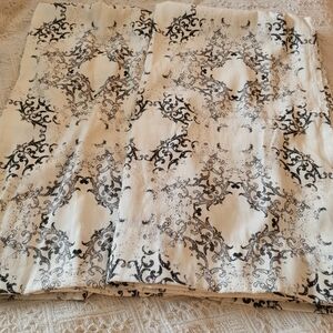 2 curtain panels 27x94